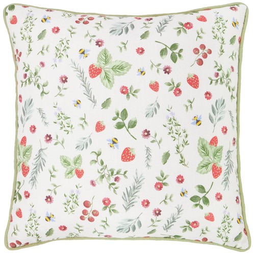 Nutmeg Farmers Market Veg Patch Cottage Garden Cushion
