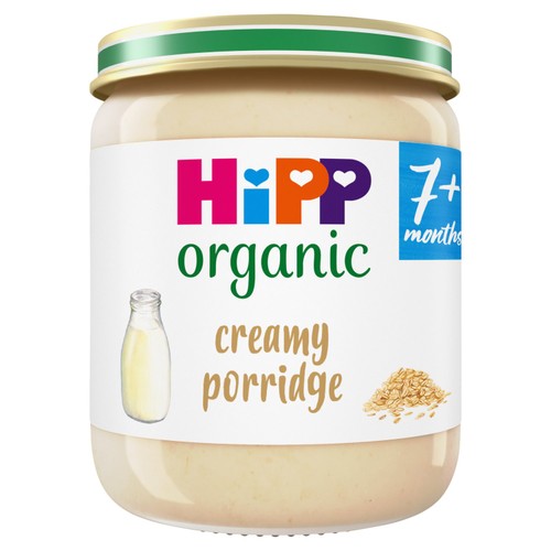 HiPP Organic Creamy Porridge Baby Food Jar 7+ Months Morrisons