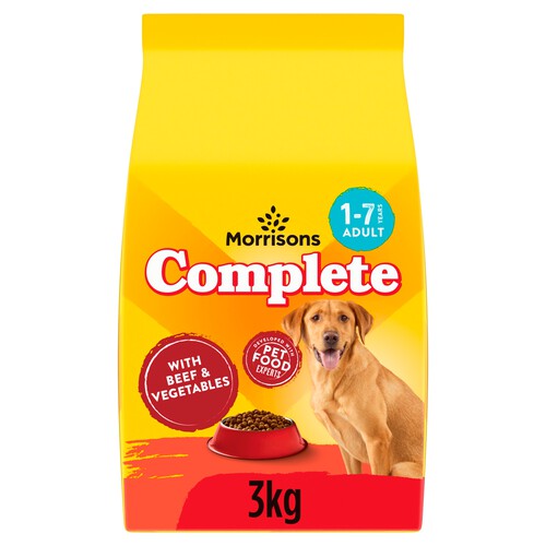 Morrisons Complete Beef & Veg Pet Food