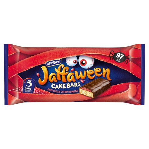 McVitie's Jaffaween Cherry Cake Bar Multipack 5 x 24.4g