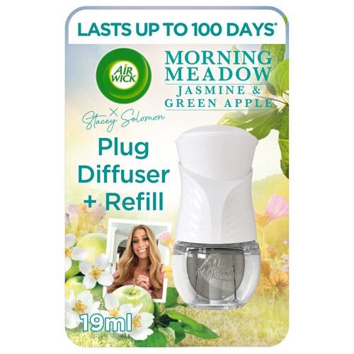 Airwick Plug In Kit & Refill Stacey Morning Meadow