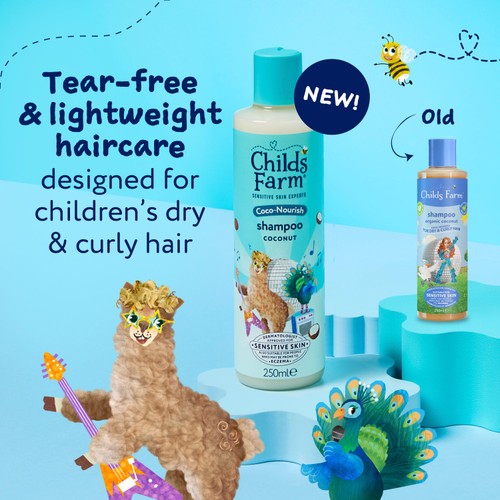 Childs Farm Coco Nourish Shampoo For Curly Dry Hair Morrisons
