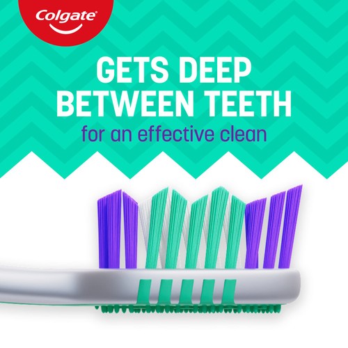 Colgate Zig Zag Flexible Medium Toothbrush With Compact Head