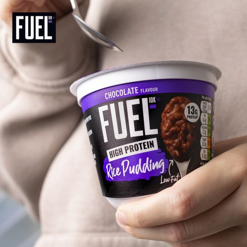 Fuel10K Chocolate Flavour High Protein Rice Pudding 210g