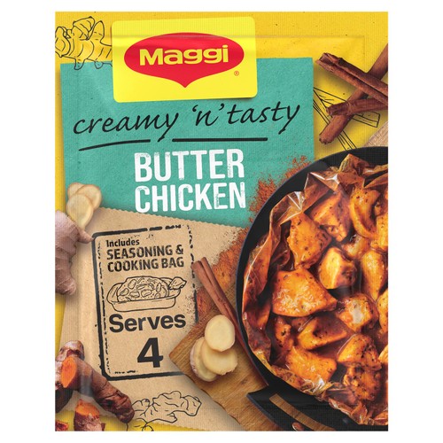 Maggi  Juicy Creamy Butter Chicken Herb and Spice Seasoning Mix