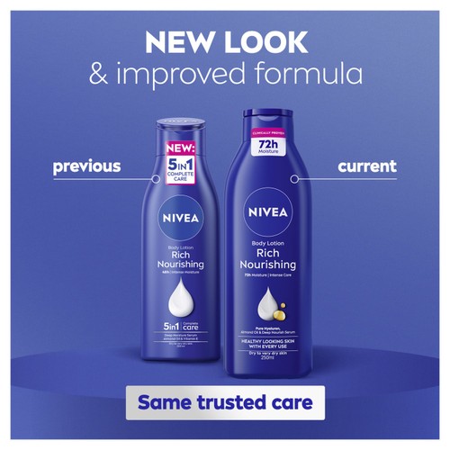 NIVEA Rich Nourishing Body Lotion Dry Skin