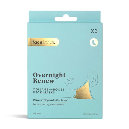 Face Facts Overnight Renew Collagen-Boost Neck Mask