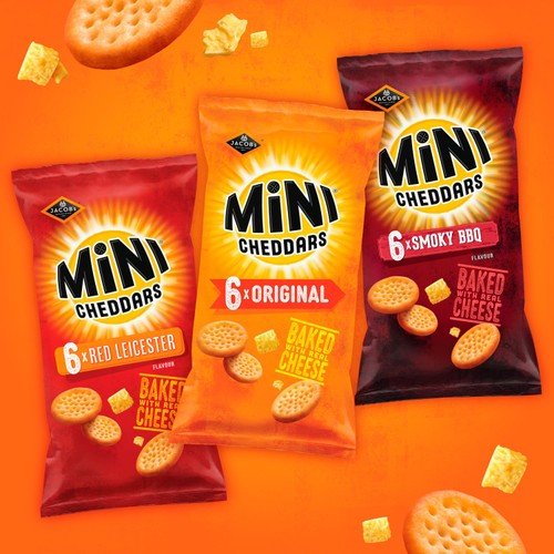 Jacob s Mini Cheddars Original Multipack Baked Snacks Multipack 6 X 23g Jacob s Mini Cheddars Original Multipack Baked Snacks Multipack 6 X 23g