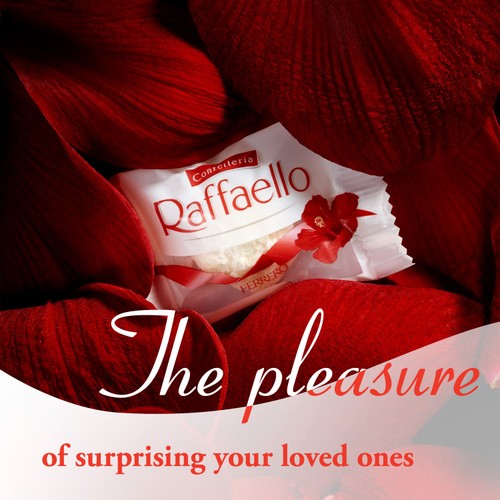 Ferrero Raffaello Coconut and Almond Pralines Gift Box 23 Pieces