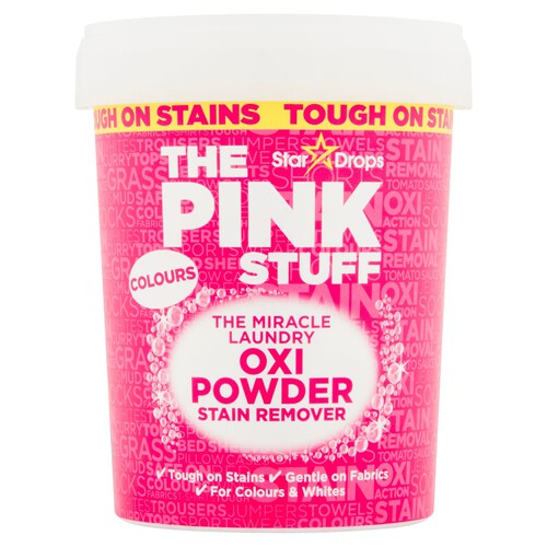 The Pink Stuff Oxi Stain Removal Powder Colours 