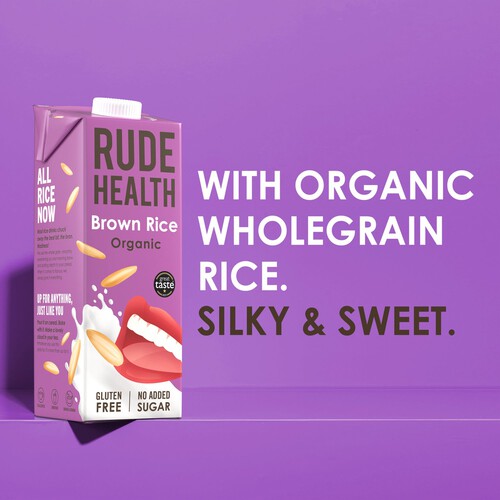 Rude Health Long Life Organic Brown Rice Milk Alternative