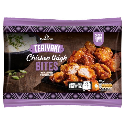 Morrisons teryaki chicken thigh bites