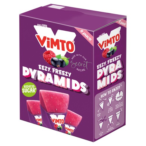 Vimto Eezy Freezy Pyramids 