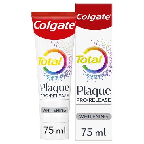 Colgate Total Plaque Pro Release Whitening Toothpaste 