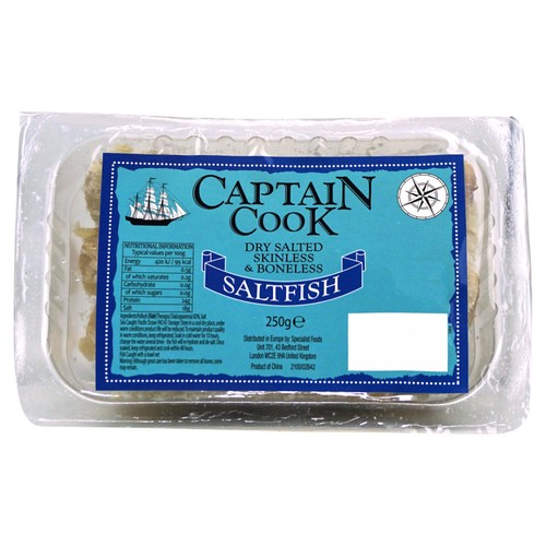 Captain Cook Skinless And Boneless Saltfish 