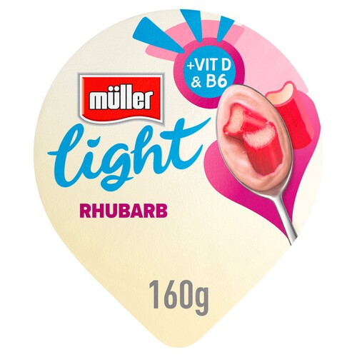 Muller Light Fat Free Rhubarb