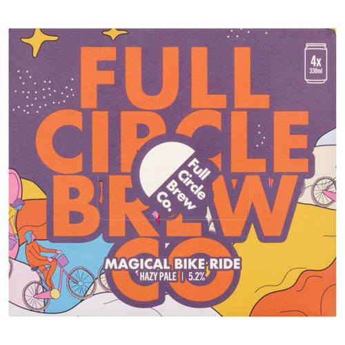 Full Circle Magical Bike Ride Hazy Pale Ale 4 x 330ml