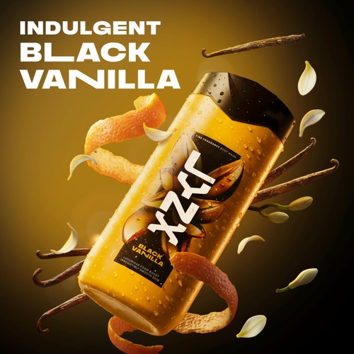 Lynx Shower Gel Black Vanilla   400ml