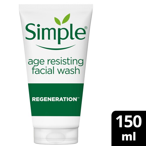 Simple Regeneration Age Resisting Facial Wash 