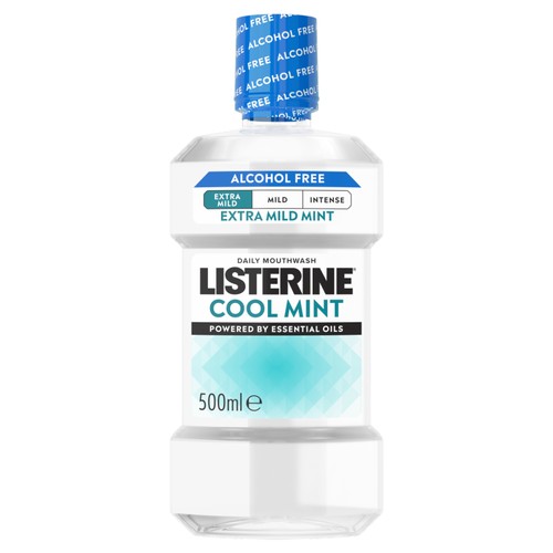 Listerine Mouth Wash Essential Extra Mild 500ml