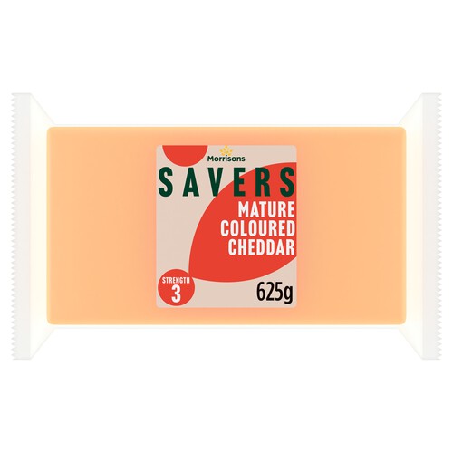 Morrisons Savers Mature Coloured Cheddar