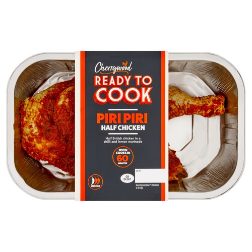 Cherrywood Farm Piri Piri Half Chicken 