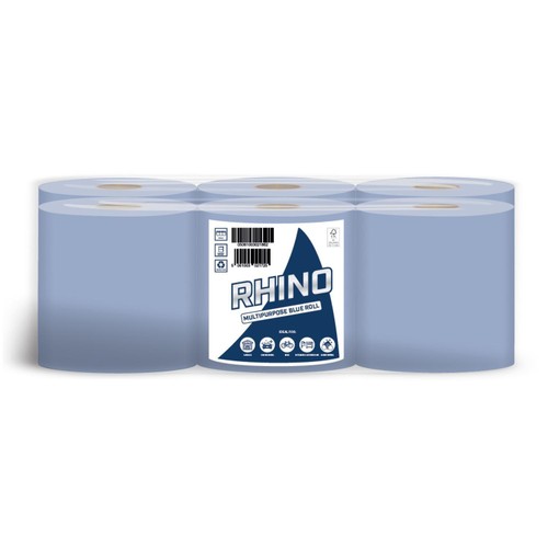 Multipurpose Blue Roll 6 Pack