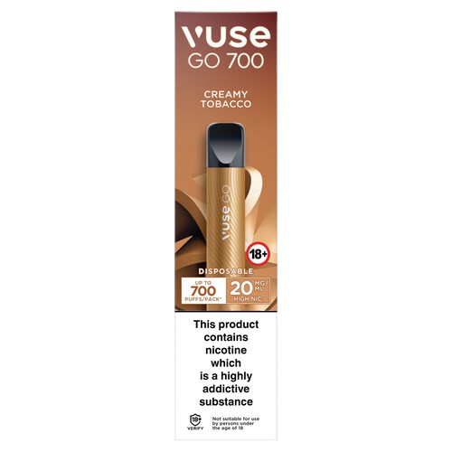 Vuse Go 700 Creamy Tobacco 20mg