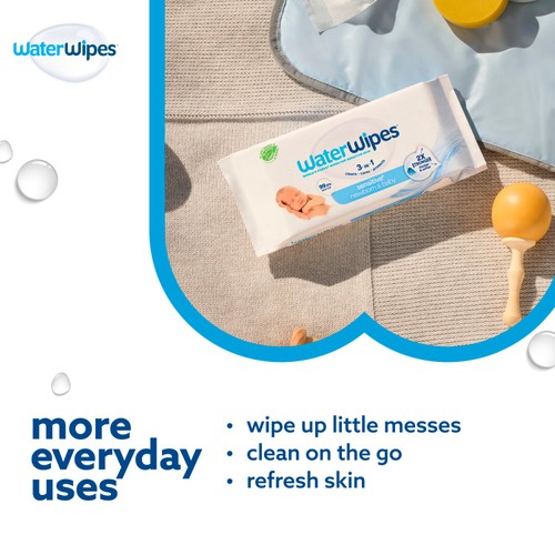 WaterWipes Original Baby Wipes 60 wipes