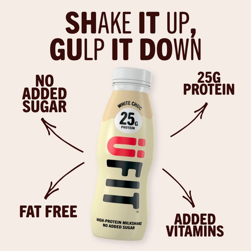 UFIT High Protein Shake Drink White Chocolate