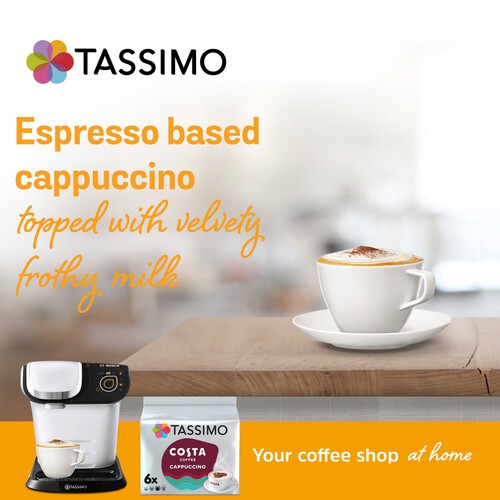 Costa tassimo cappuccino best sale