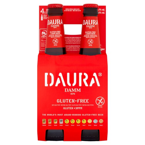 Daura Damm Gluten Free Lager (Abv 5.4%)