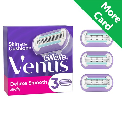 Venus Swirl Razor Blades Refills 3 Pack