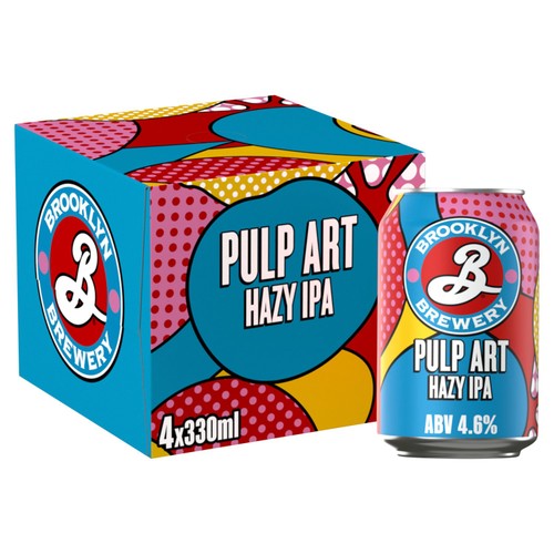 Brooklyn Pulp Art Hazy IPA 4x330ml