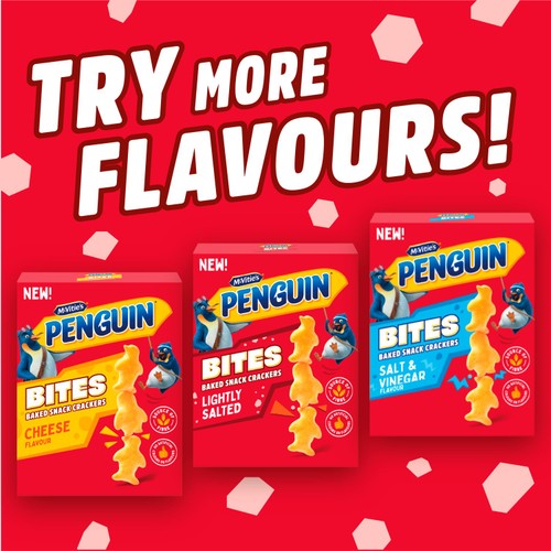 McVitie's Penguin Bites Lightly Salted 125g