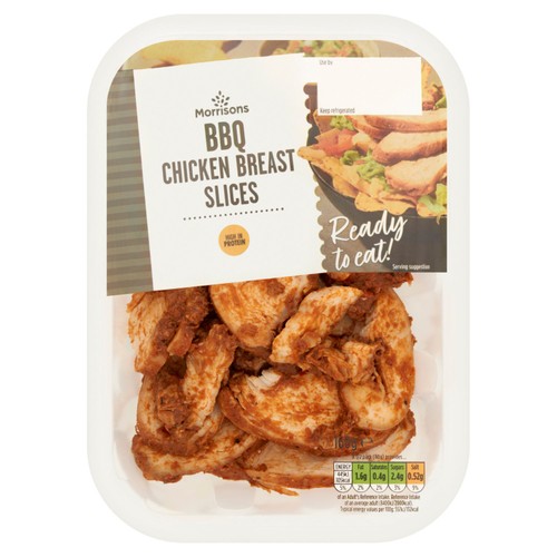 Morrisons bbq chicken breast slices