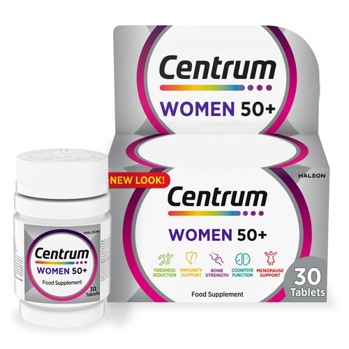 Centrum Women 50+ Multivitamins & Mineral Supplement Tablets