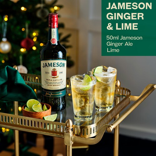 Jameson Triple Distilled Blended Irish Whiskey 