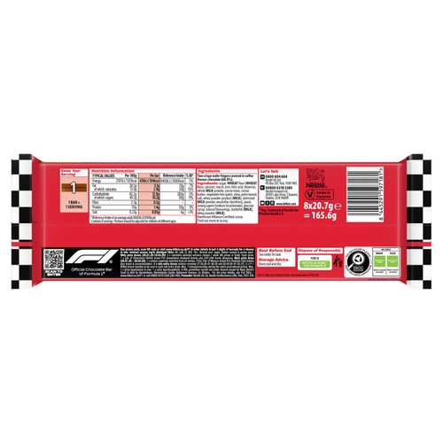 KitKat 2 Finger Nescafe Mocha Coffee 8 Pack