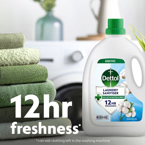 Dettol Fresh Cotton Antibacterial Laundry Sanitiser 
