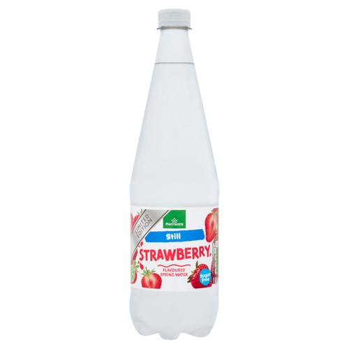 Morrisons Still Strawberry Flavoured Spring Water 1L