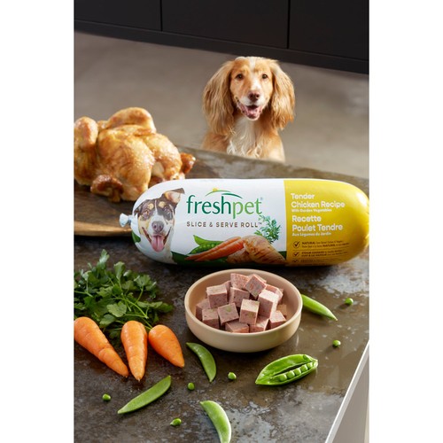 Freshpet Tender Chicken With Peas & Carrots Fresh Dog Food Roll 2kg