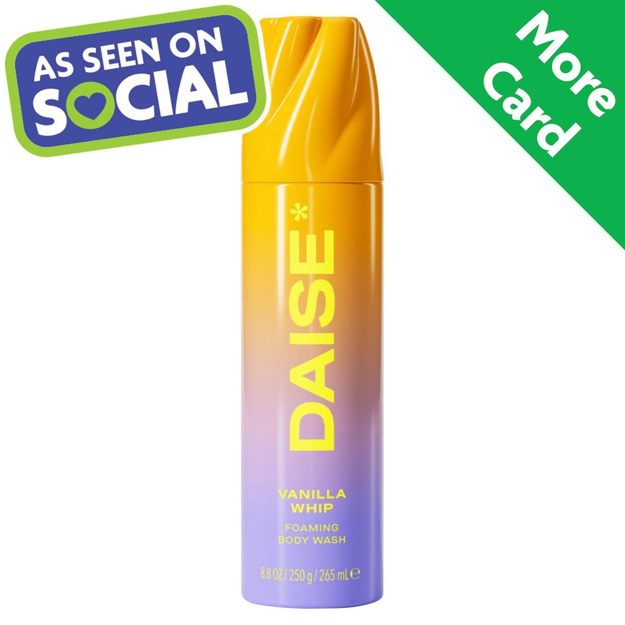 Daise Foaming Body Wash Vanilla 265ml