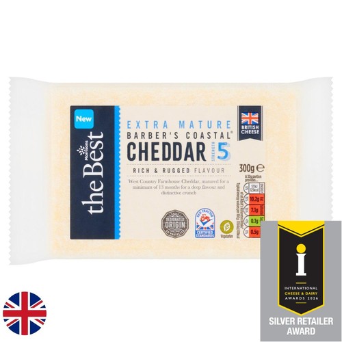 Morrison's The Best British Extra Mature Coastal Cheddar 