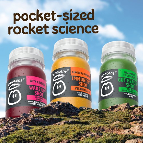 Innocent Gut Health, Kiwi, Ginger, Apple & Lime Shot 80ml