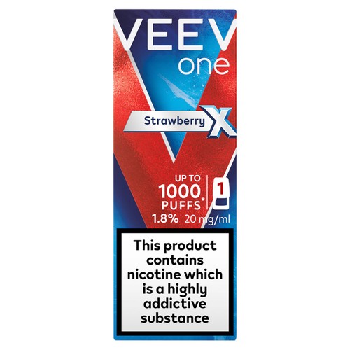 VEEV One Strawberry X Vape Pod