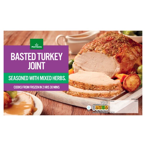 Morrisons Basted Turkey Joint 1.2kg