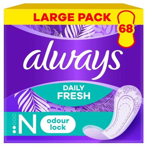 Always Dailies Panty Liners Normal Unscented