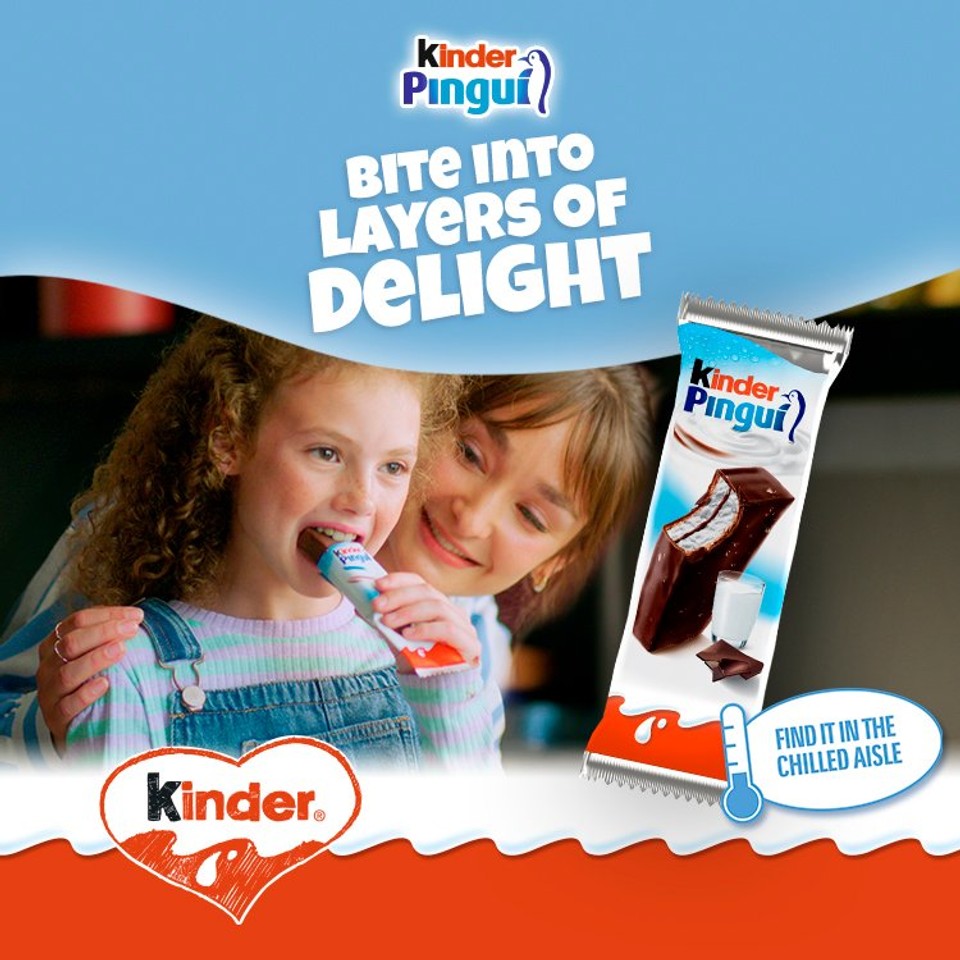 Kinder Pingui Chocolate Sponge 30g Morrisons Online Groceries Offers