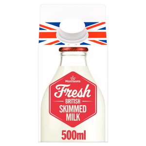 Morrisons Scottish Fresh Skimmed Milk